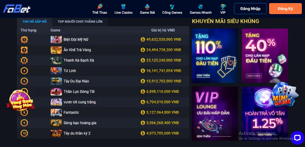 Banner quảng cáo các chương trình khuyến mãi hấp dẫn của 555win vip